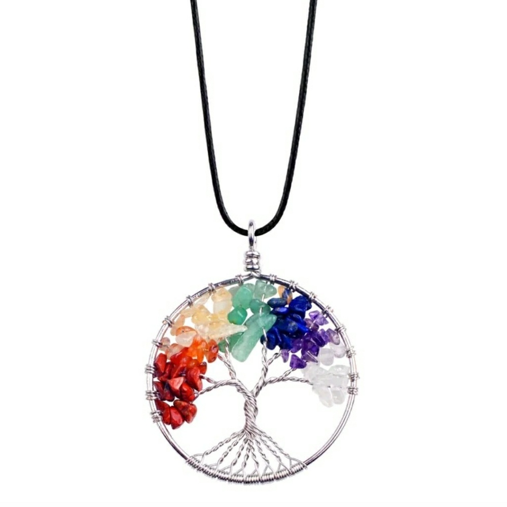 Tree of Life chakra necklace - LAST ONE